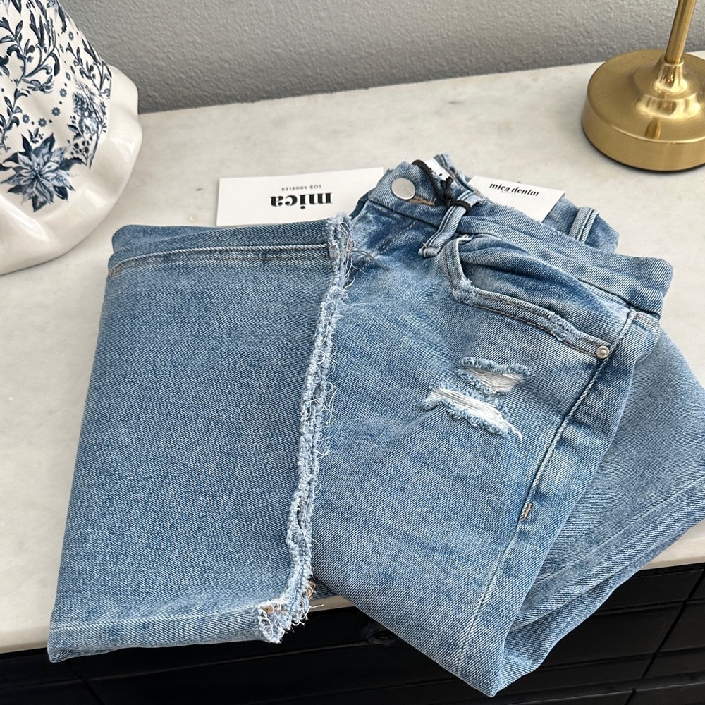 New Mica denim super high wide leg